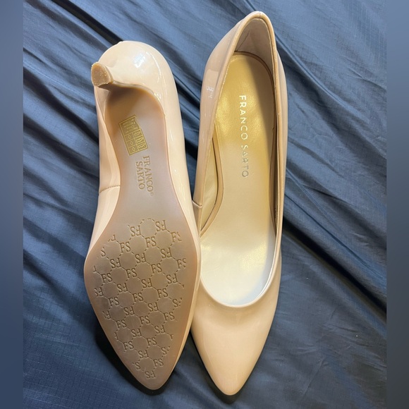 Frank Sarto Tudor Pointed Toe Leather Pump - Picture 3 of 5